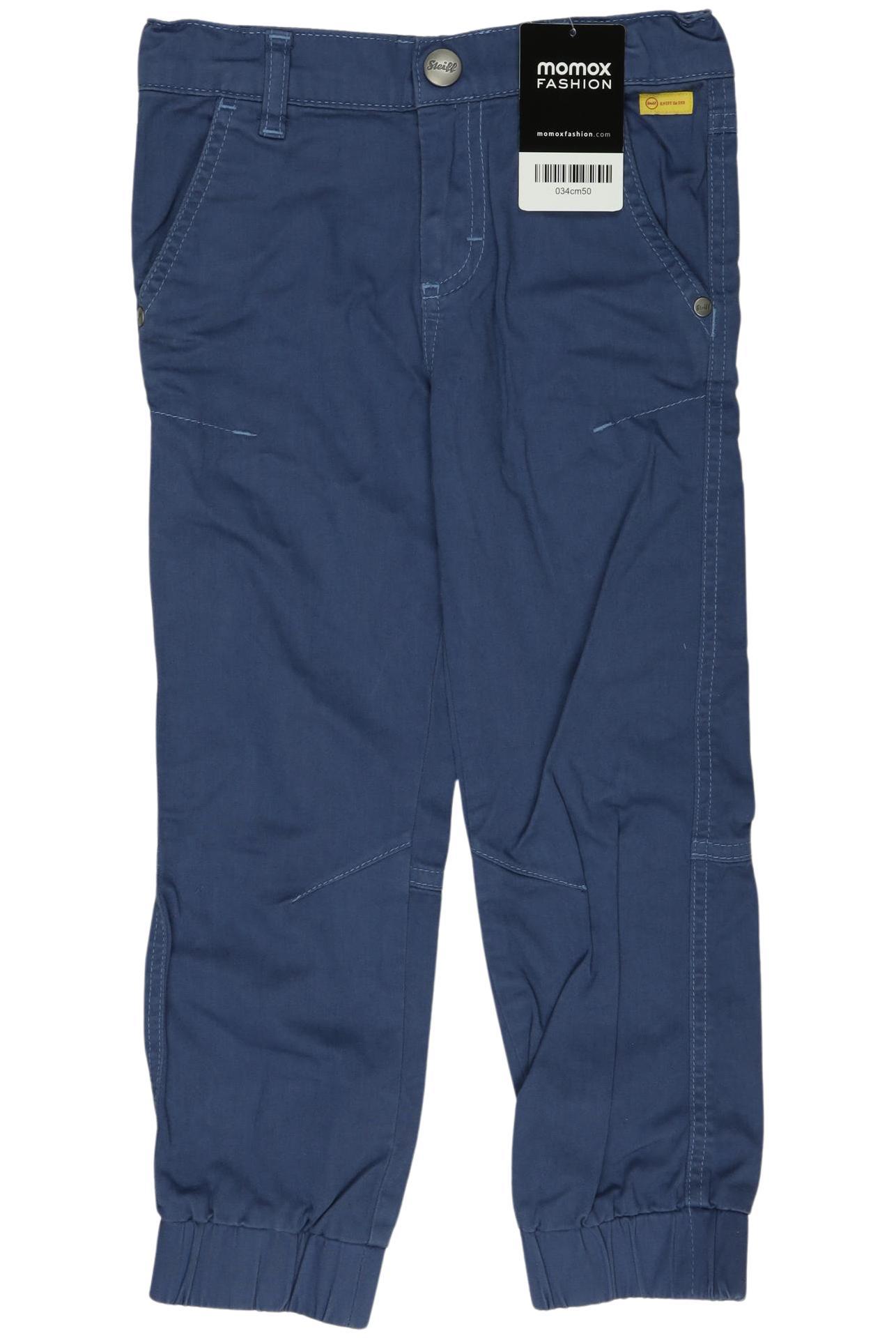 

Steiff Jungen Stoffhose, blau, Gr. 110
