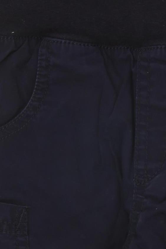 Thumbnail - Steiff Jungen Stoffhose, blau, Gr. 68