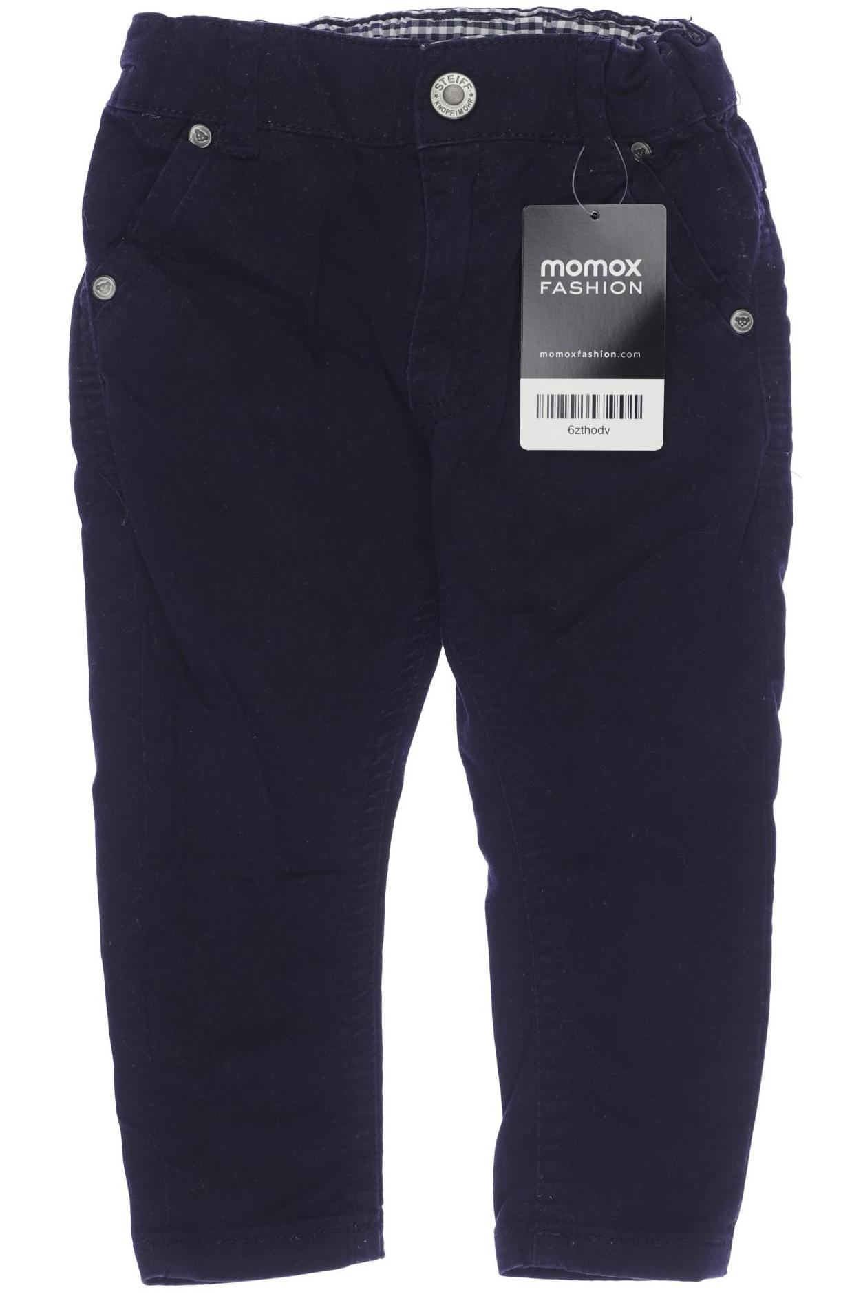 

Steiff Herren Stoffhose, marineblau, Gr. 80
