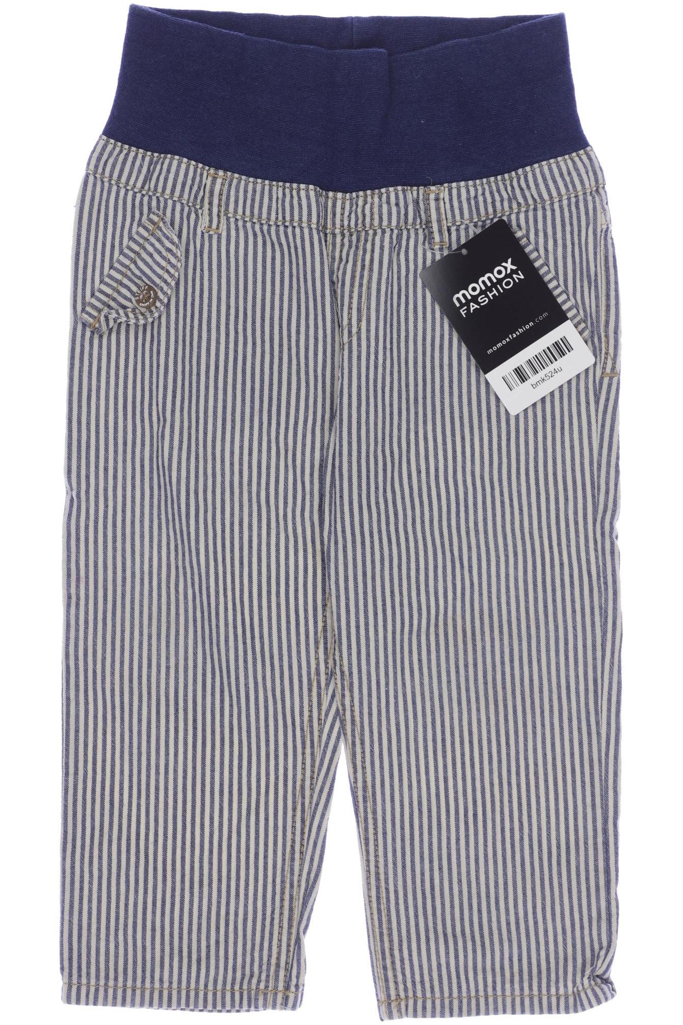 

Steiff Jungen Stoffhose, blau