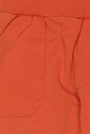 Thumbnail - Steiff Jungen Stoffhose, orange, Gr. 74