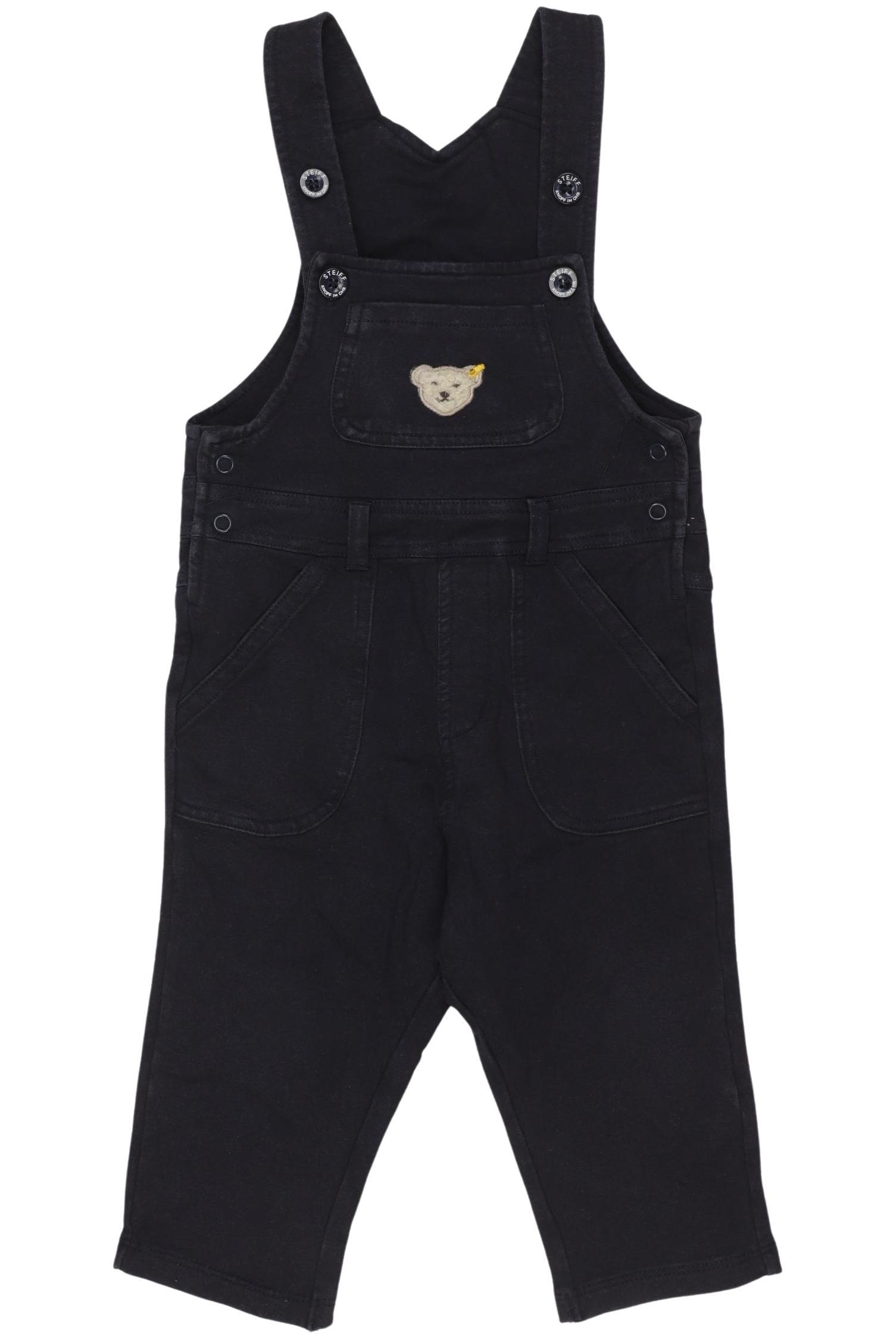 

Steiff Jungen Stoffhose, schwarz, Gr. 80
