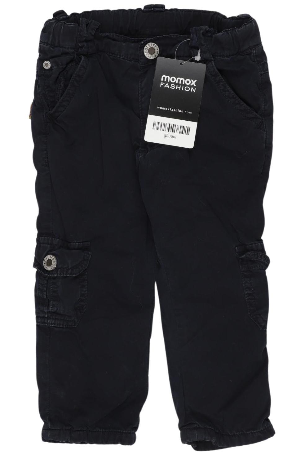 

Steiff Herren Stoffhose, marineblau, Gr. 80