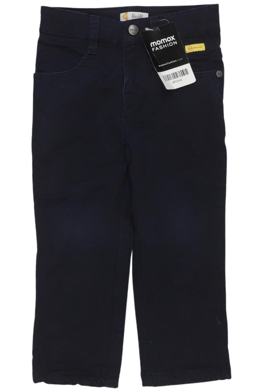 

Steiff Jungen Stoffhose, marineblau, Gr. 86