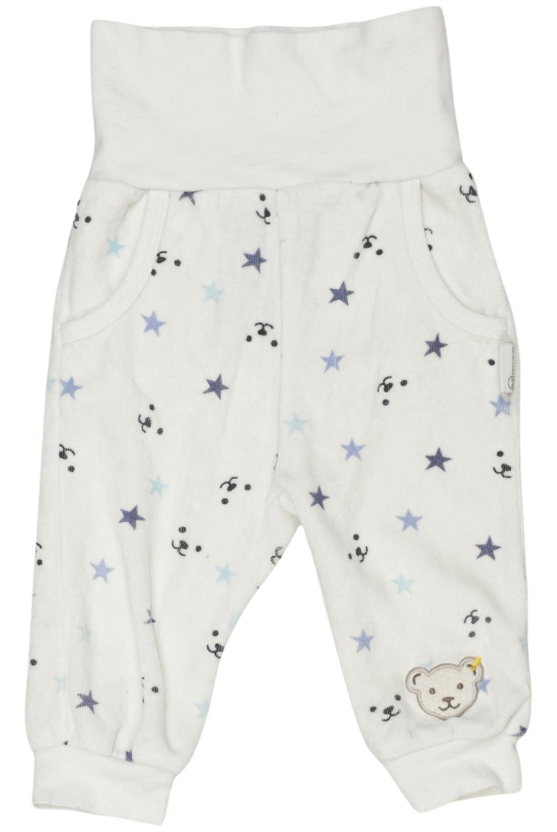 

Steiff Jungen Stoffhose, weiß, Gr. 68