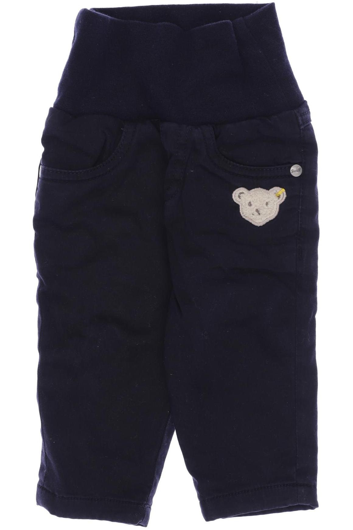 

Steiff Jungen Stoffhose, marineblau, Gr. 62