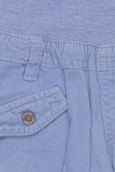Thumbnail - Steiff Jungen Stoffhose, hellblau, Gr. 62