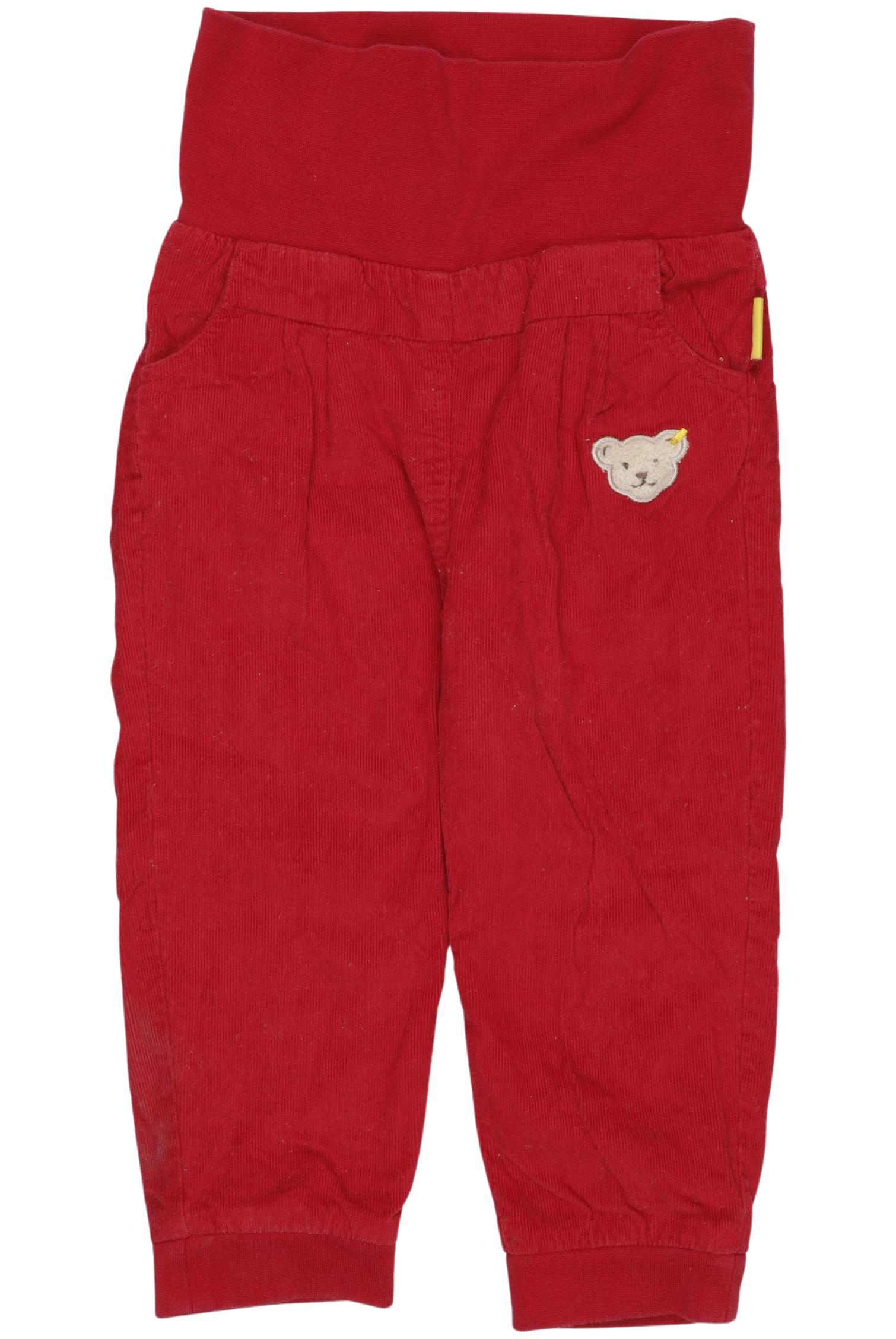

Steiff Herren Stoffhose, rot, Gr. 86