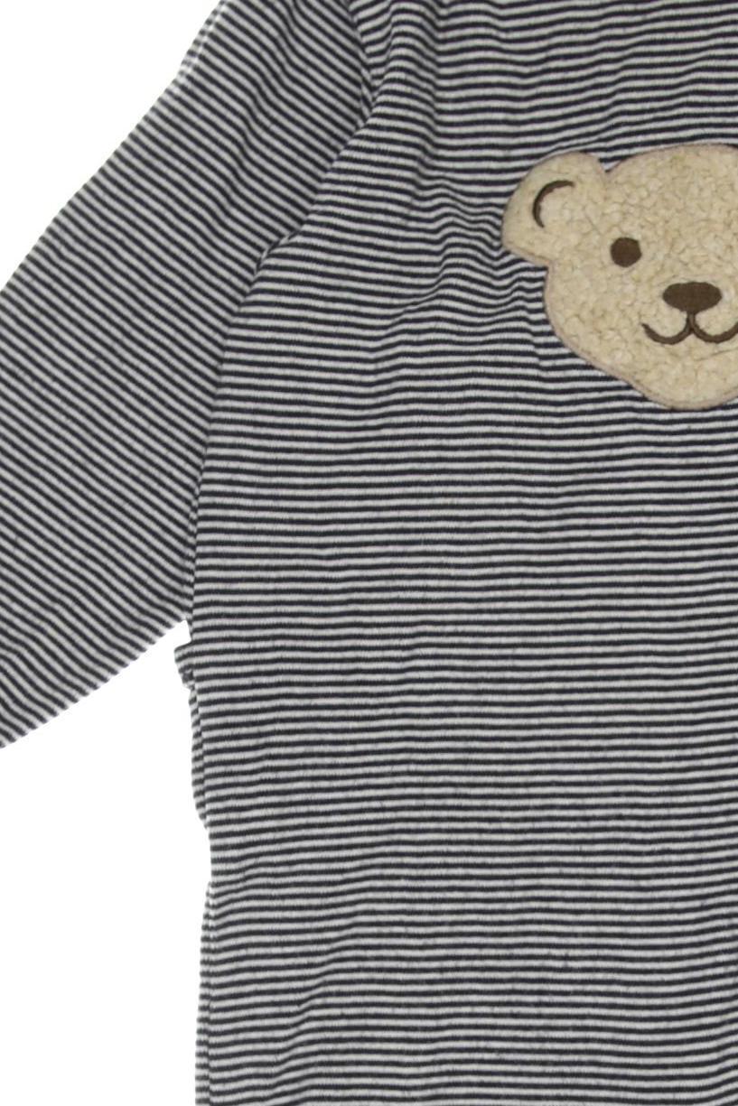 Thumbnail - Steiff Jungen Strampler, schwarz, Gr. 80