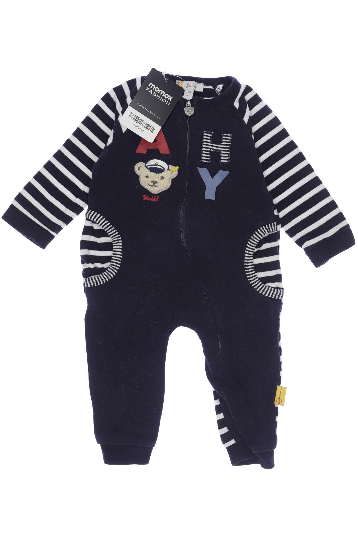 

Steiff Jungen Strampler, marineblau
