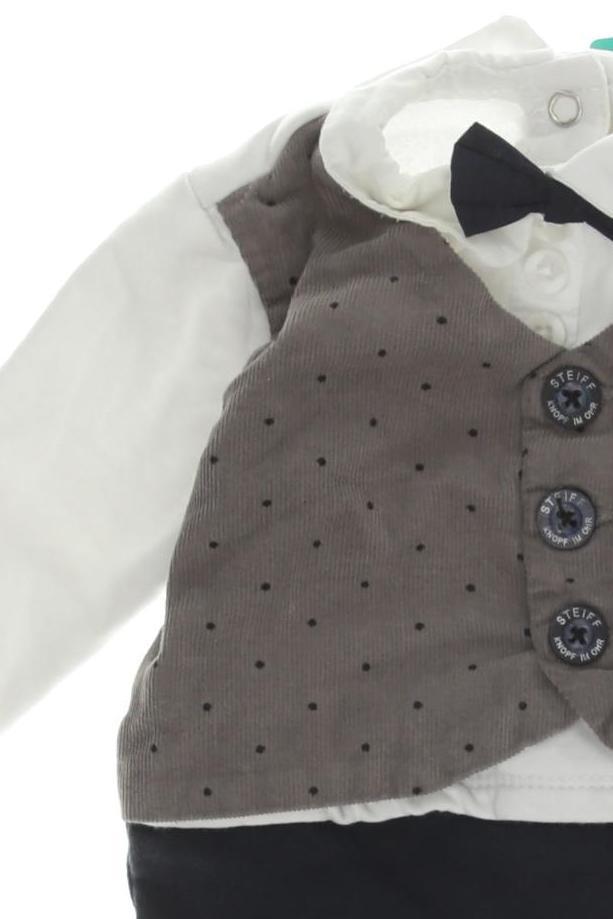 Thumbnail - Steiff Jungen Strampler, grau, Gr. 50