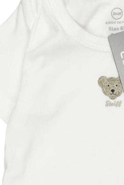 Thumbnail - Steiff Jungen Strampler, weiß, Gr. 62