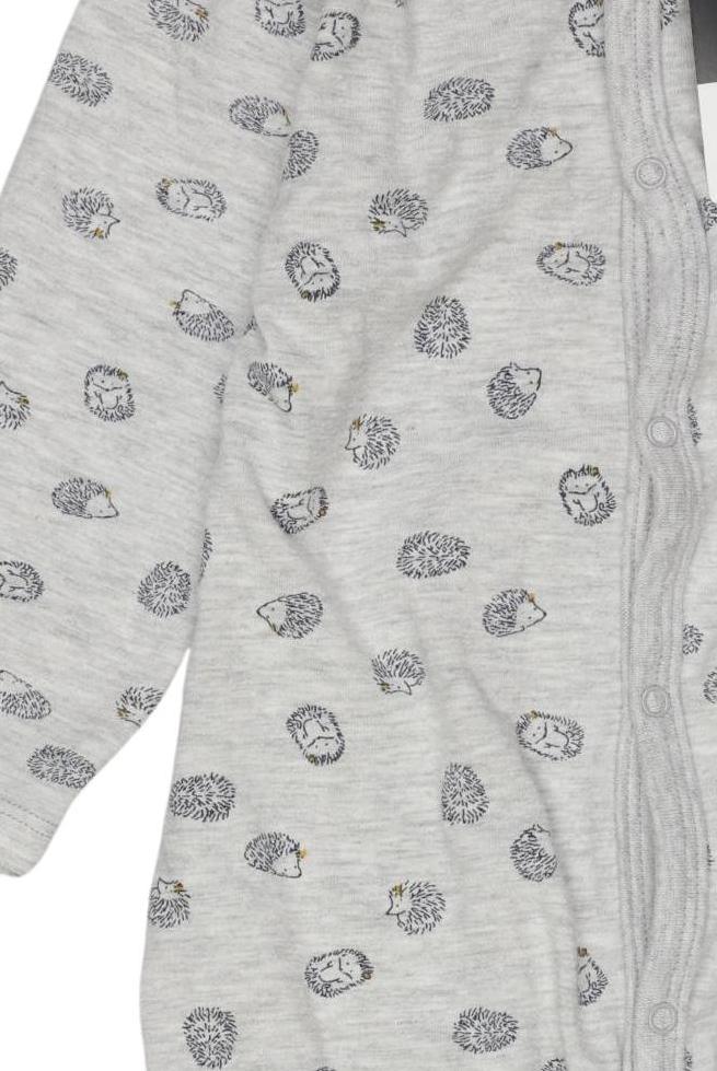 Thumbnail - Steiff Jungen Strampler, grau, Gr. 74