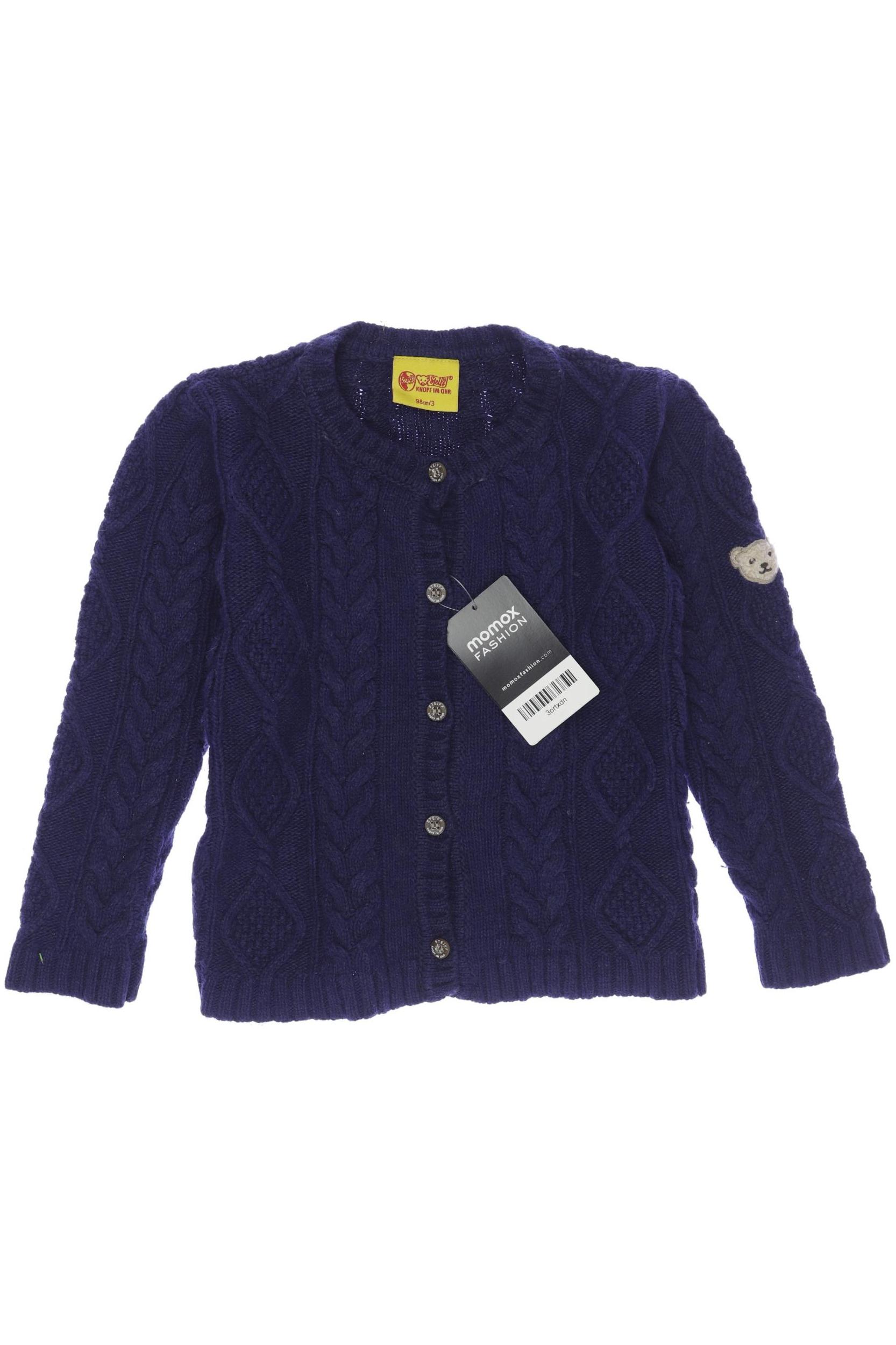

Steiff Herren Strickjacke, marineblau, Gr. 98