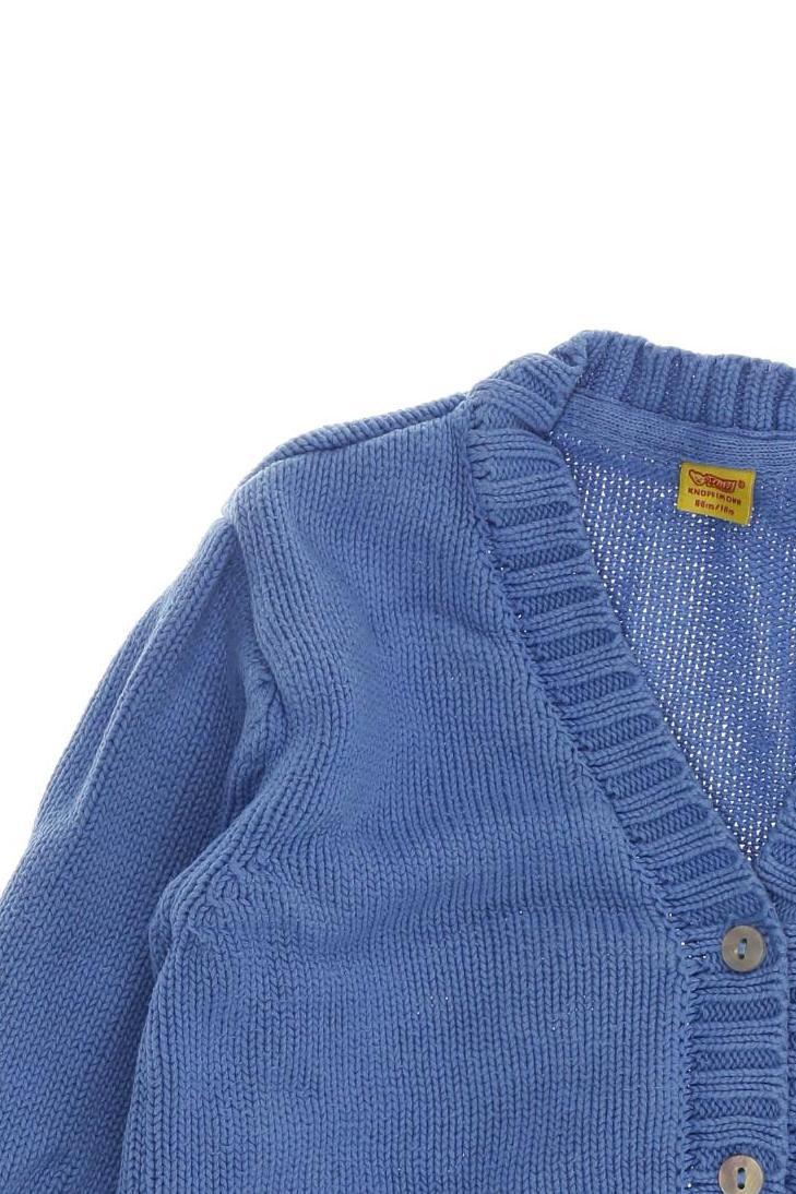Thumbnail - Steiff Jungen Strickjacke, blau, Gr. 86