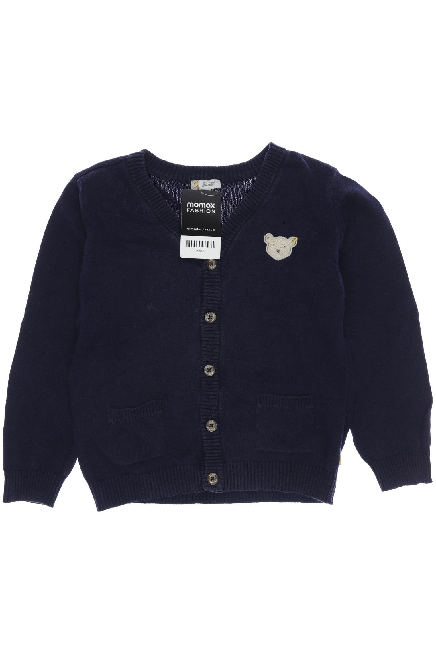 

Steiff Herren Strickjacke, marineblau, Gr. 116