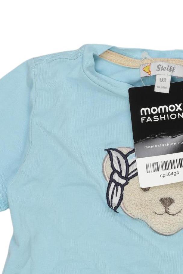 Thumbnail - Steiff Jungen T-Shirt, hellblau, Gr. 92