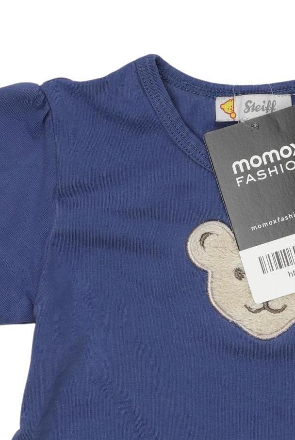 Thumbnail - Steiff Jungen T-Shirt, marineblau, Gr. 80