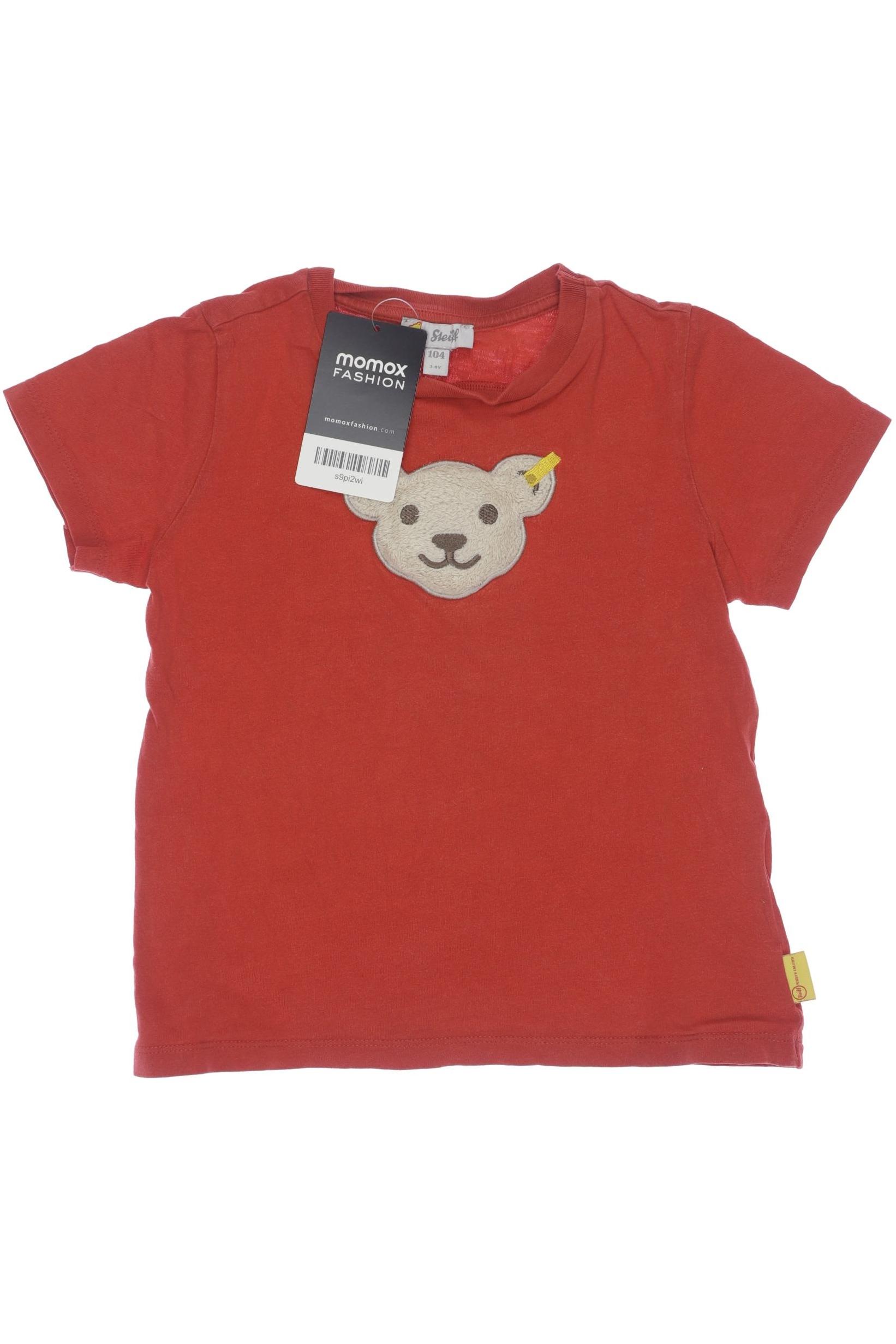 

Steiff Herren T-Shirt, orange, Gr. 104
