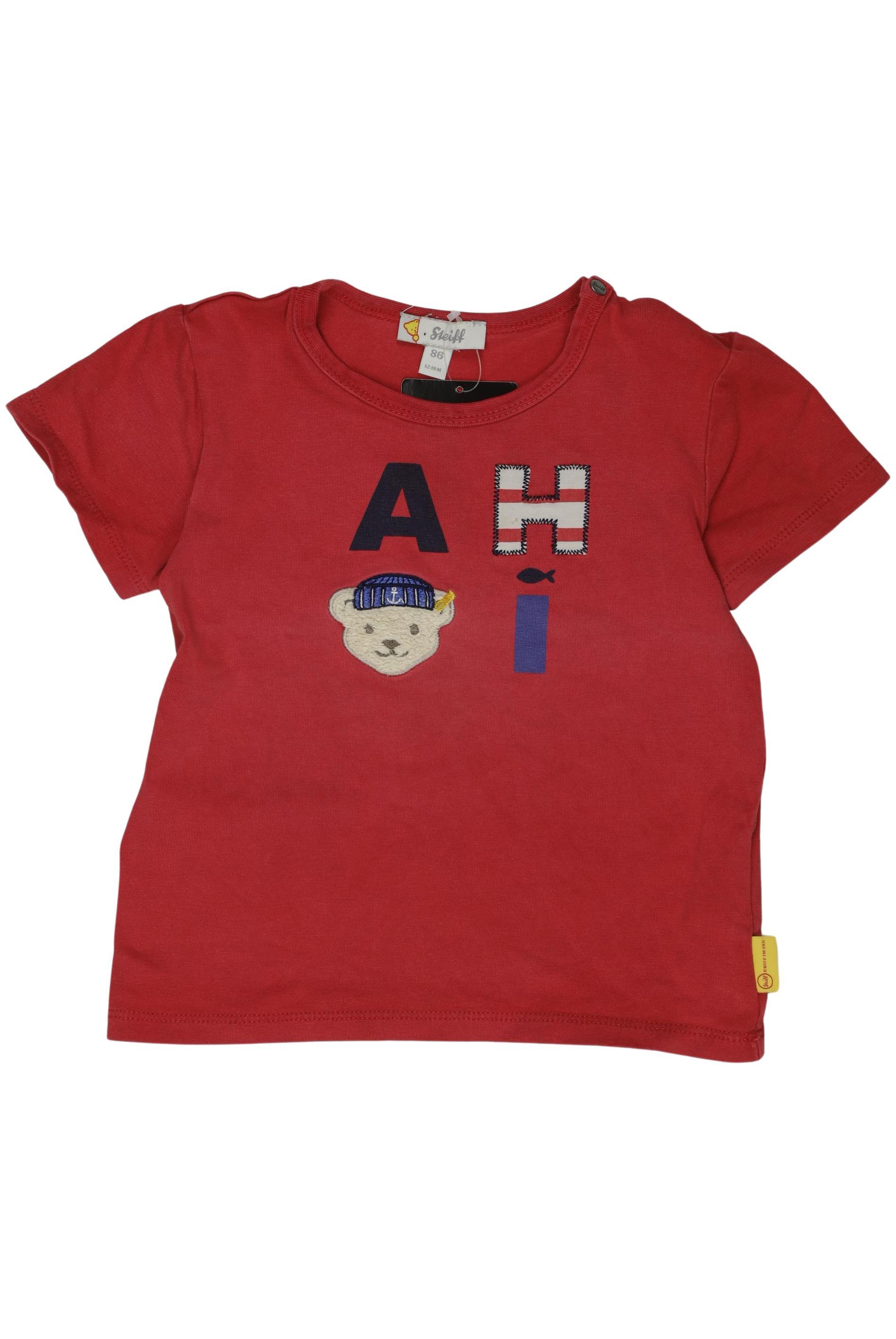 

Steiff Jungen T-Shirt, rot, Gr. 86
