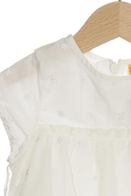 Thumbnail - Steiff Mädchen Kleid, weiß, Gr. 80