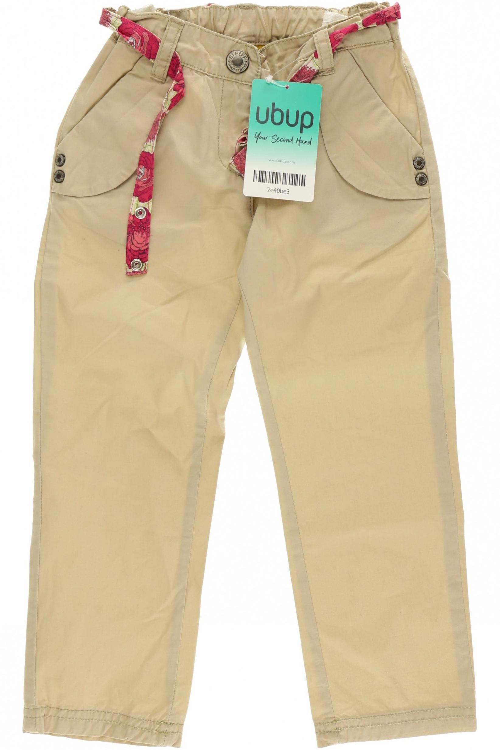 

Steiff Mädchen Stoffhose, beige, Gr. 98
