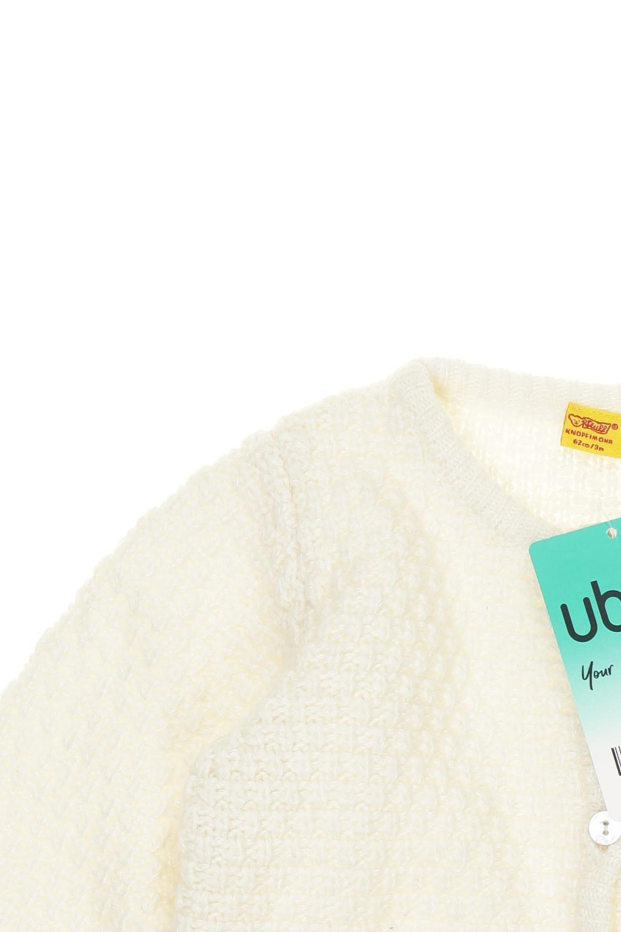 Thumbnail - Steiff Mädchen Strickjacke, weiß, Gr. 62