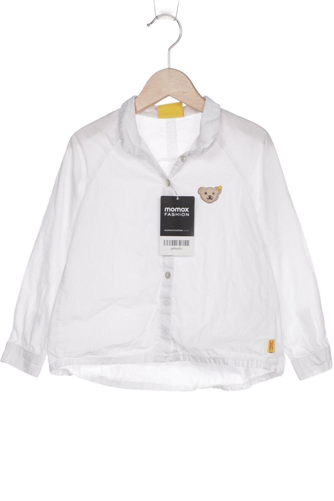 

Steiff Damen Bluse, weiß, Gr. 104