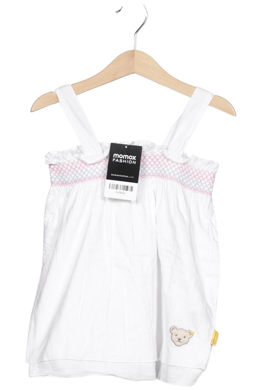 

Steiff Damen Bluse, weiß, Gr. 116