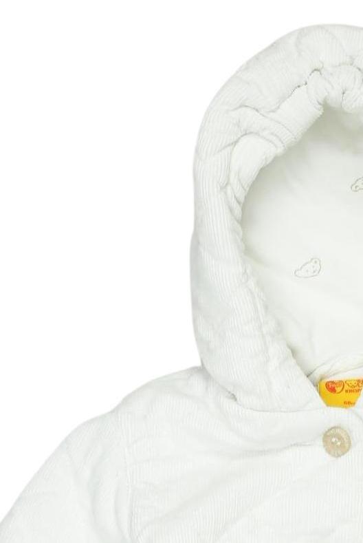 Thumbnail - Steiff Mädchen Jacke, weiß, Gr. 68