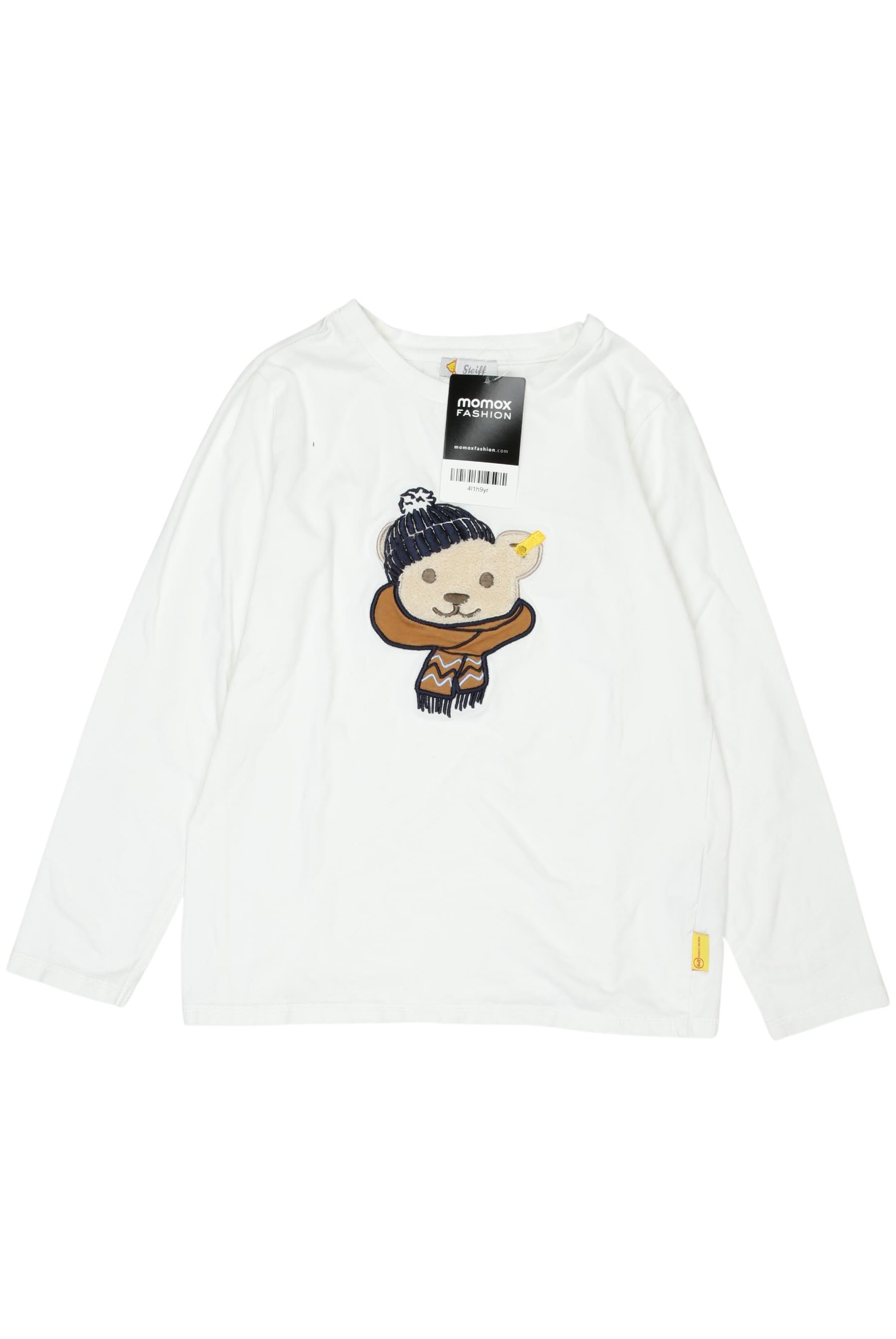 

Steiff Damen Langarmshirt, weiß, Gr. 122