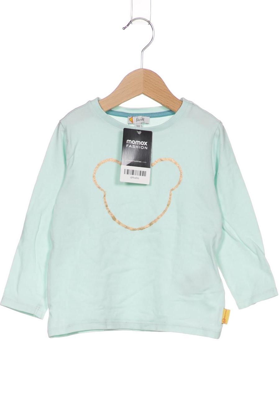 

Steiff Damen Langarmshirt, hellgrün, Gr. 98
