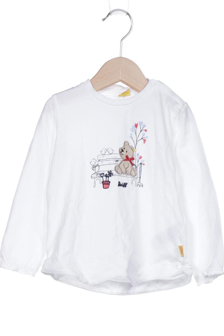 

Steiff Damen Langarmshirt, weiß, Gr. 86