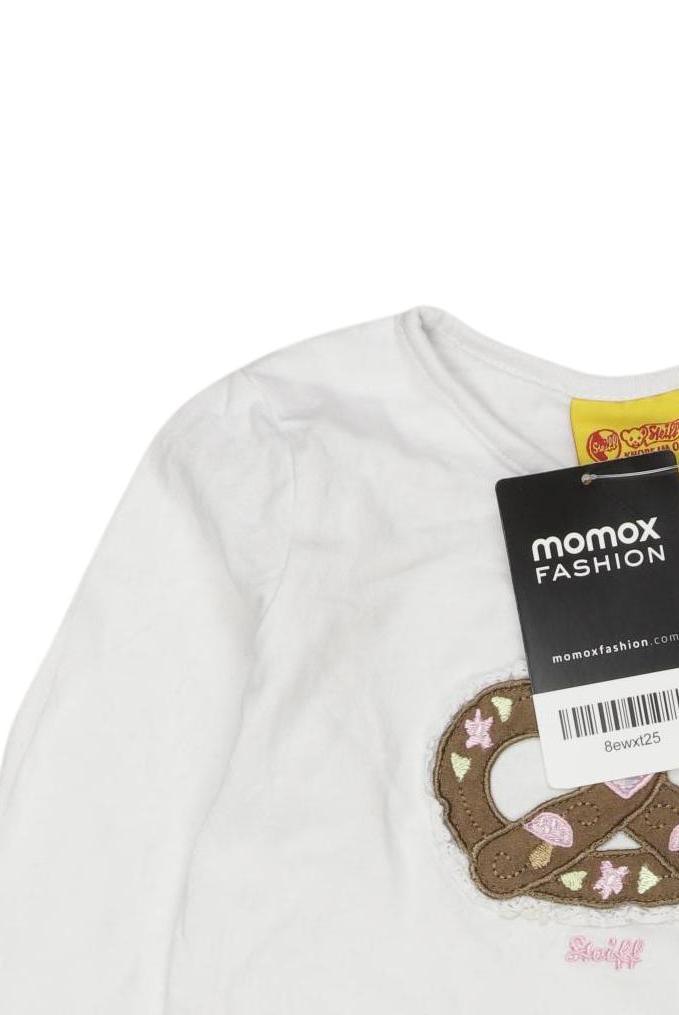 Thumbnail - Steiff Mädchen Langarmshirt, weiß, Gr. 98