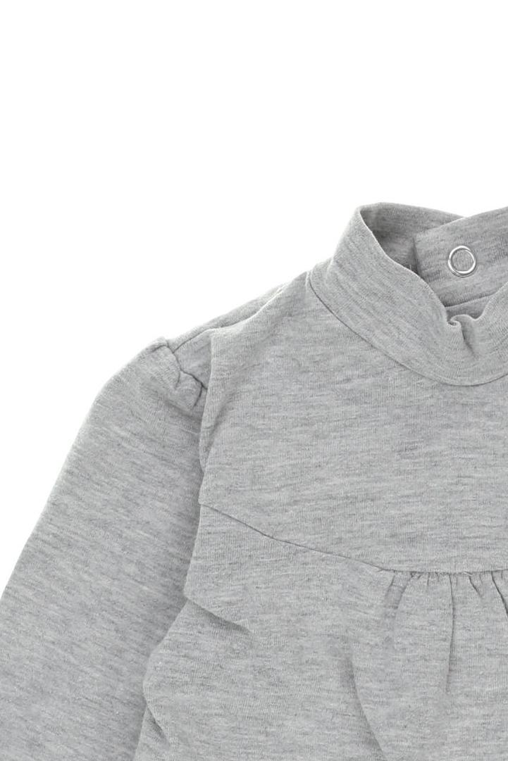 Thumbnail - Steiff Mädchen Langarmshirt, grau, Gr. 68