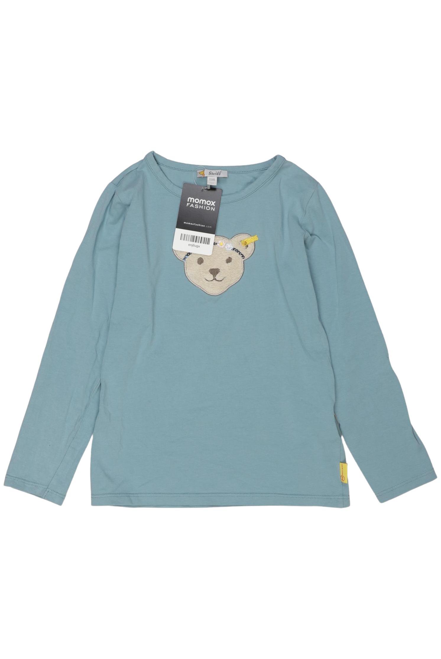 

Steiff Mädchen Langarmshirt, hellblau, Gr. 116