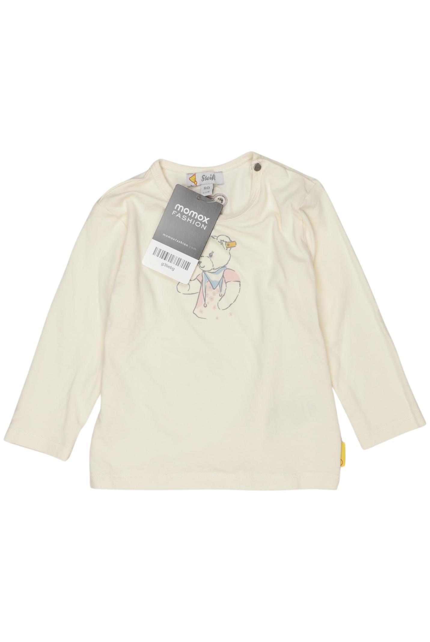 

Steiff Mädchen Langarmshirt, cremeweiß, Gr. 80