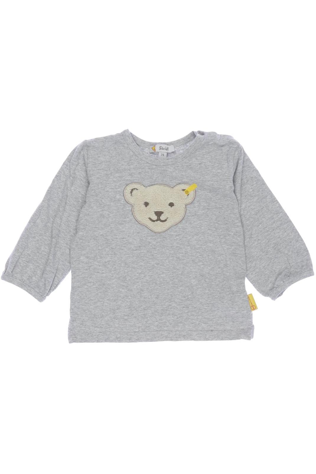 

Steiff Damen Langarmshirt, grau, Gr. 74
