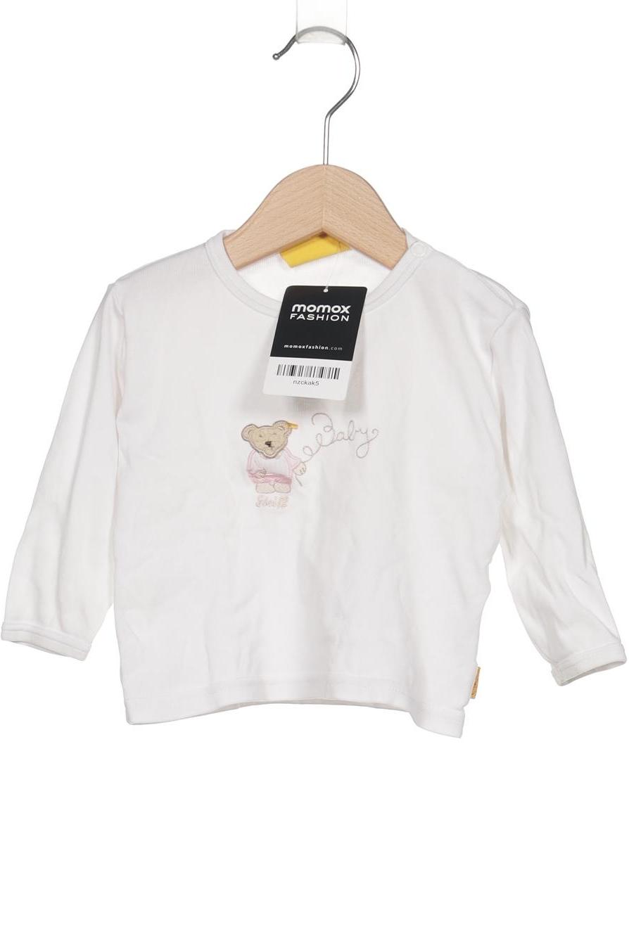 

Steiff Damen Langarmshirt, weiß, Gr. 68