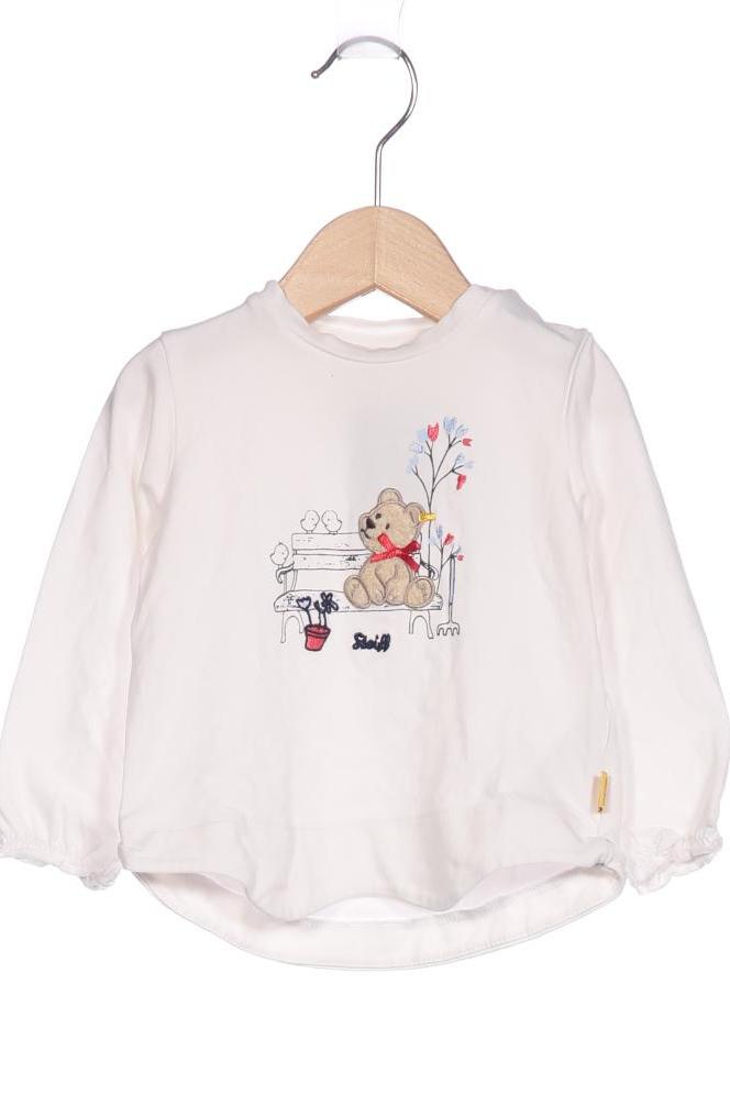 

Steiff Damen Langarmshirt, weiß, Gr. 74