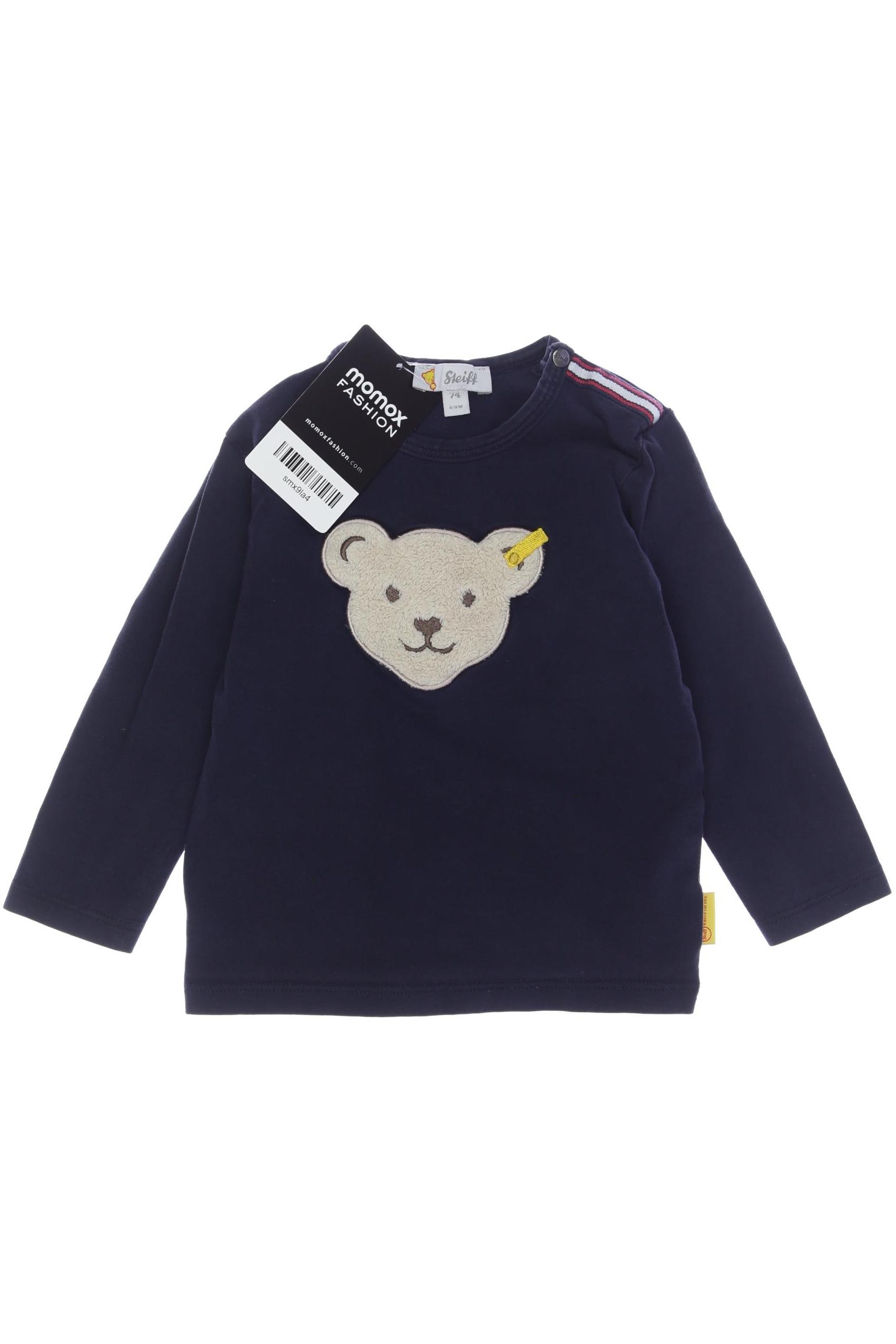 

Steiff Damen Langarmshirt, marineblau, Gr. 74