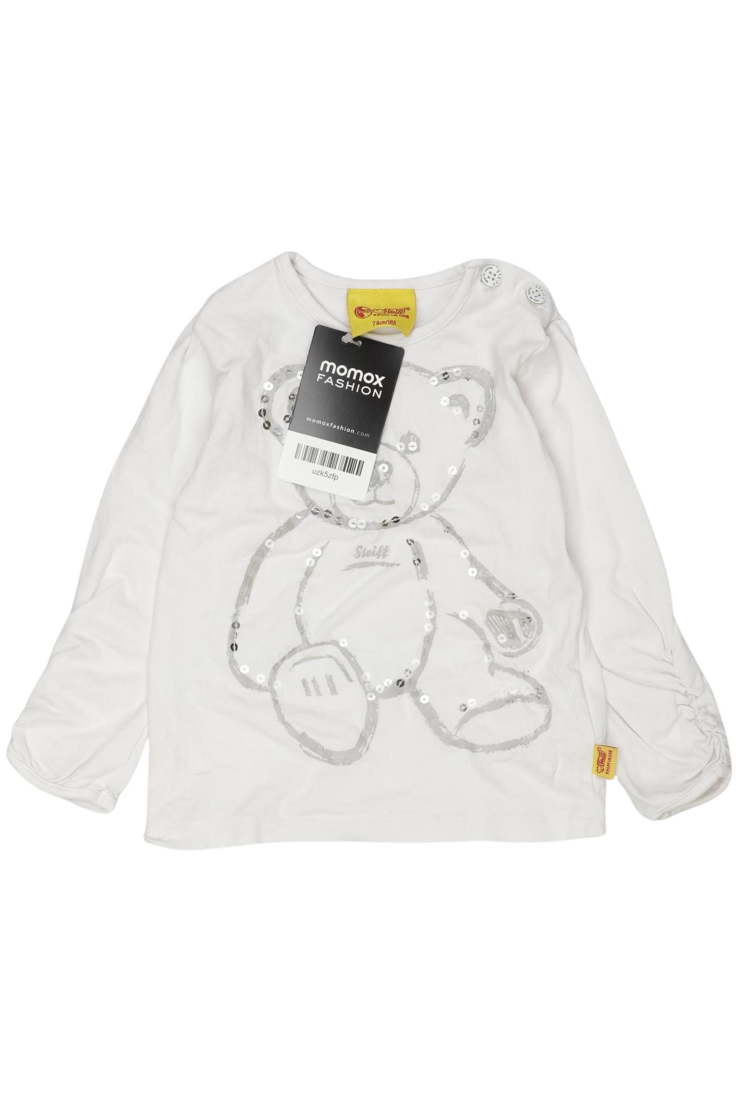 

Steiff Mädchen Langarmshirt, weiß, Gr. 74