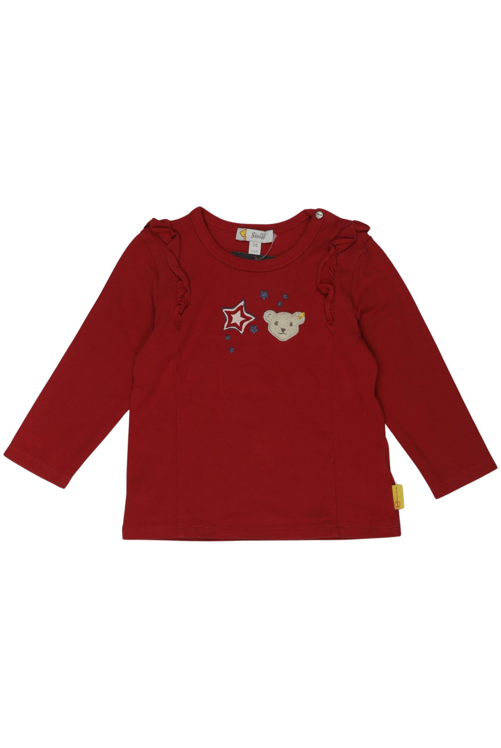 

Steiff Mädchen Langarmshirt, rot, Gr. 74