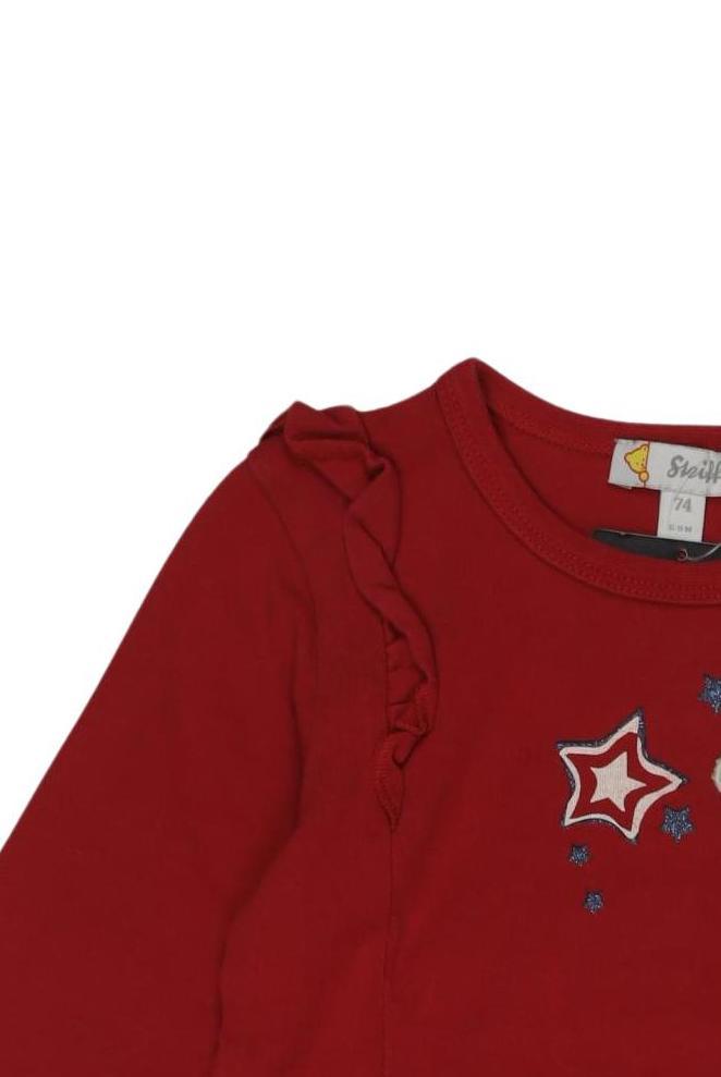 Thumbnail - Steiff Mädchen Langarmshirt, rot, Gr. 74