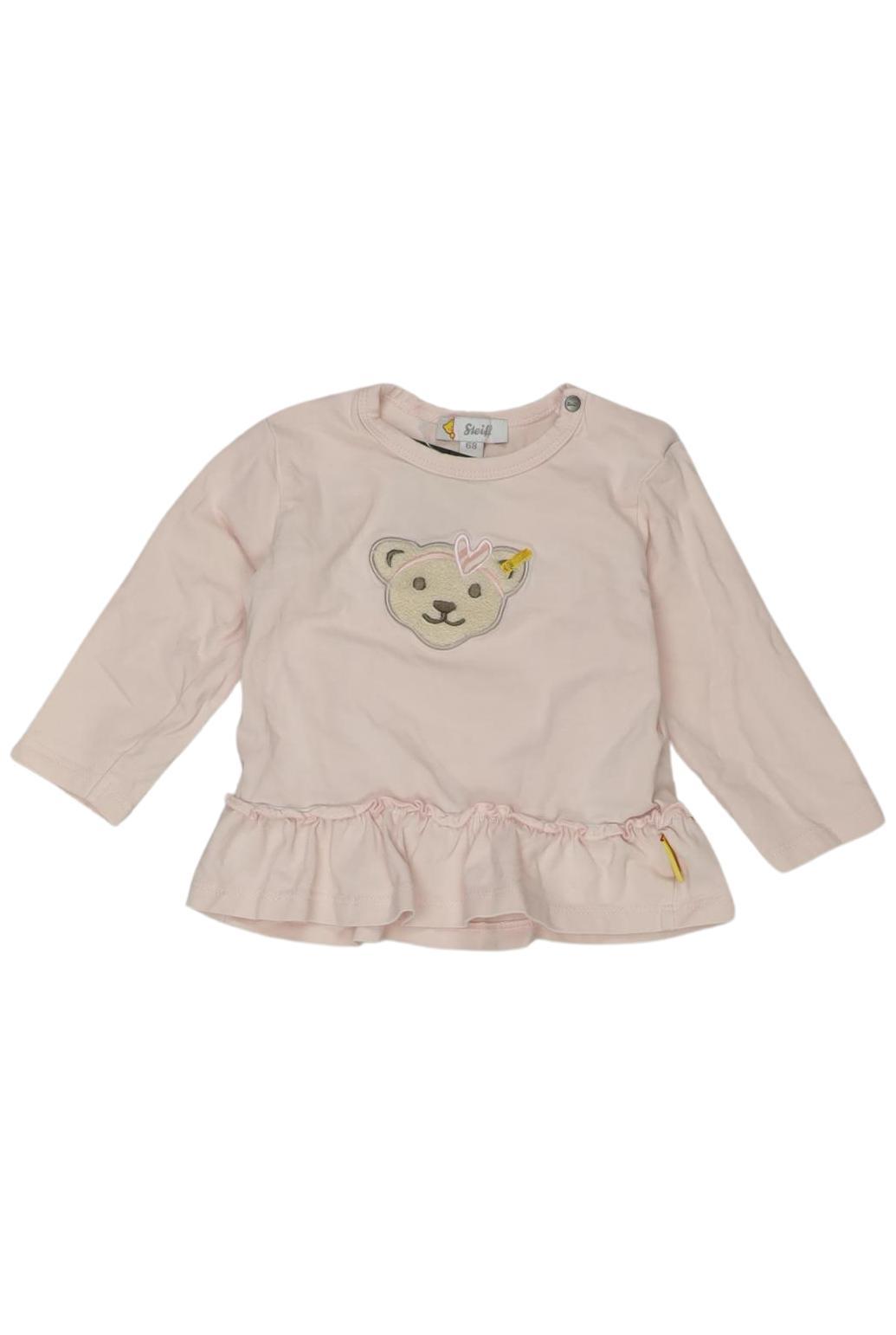 

Steiff Mädchen Langarmshirt, pink, Gr. 68