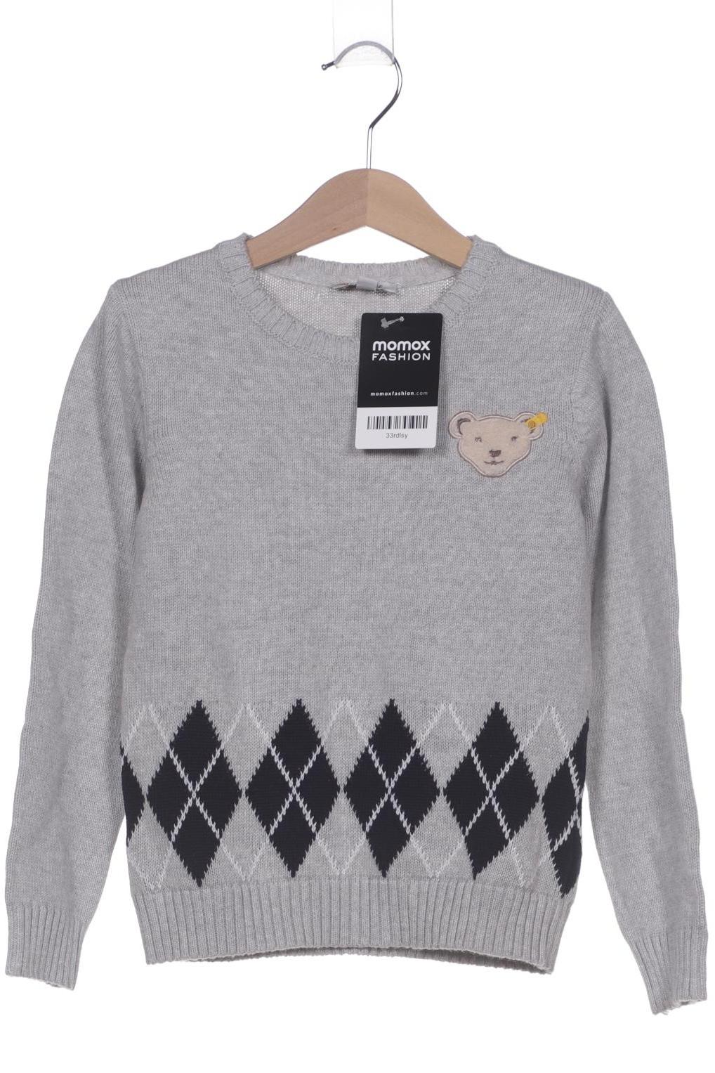 

Steiff Damen Pullover, grau, Gr. 104