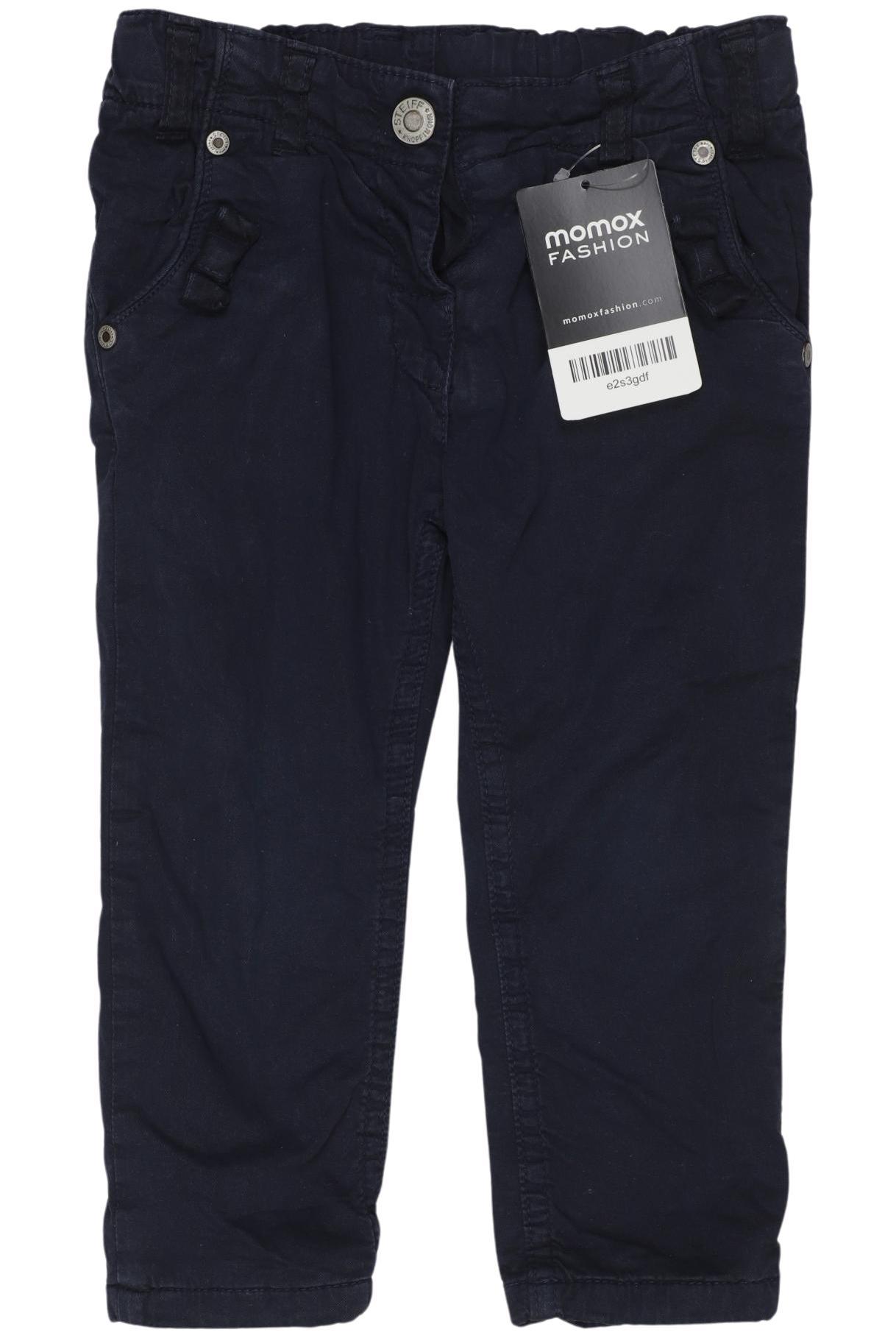 

Steiff Mädchen Stoffhose, marineblau, Gr. 86