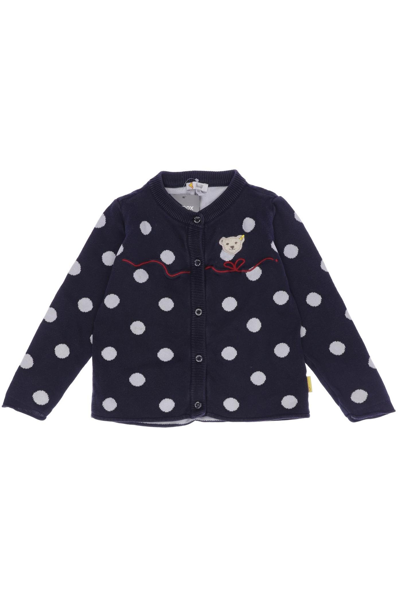 

Steiff Damen Strickjacke, marineblau, Gr. 98