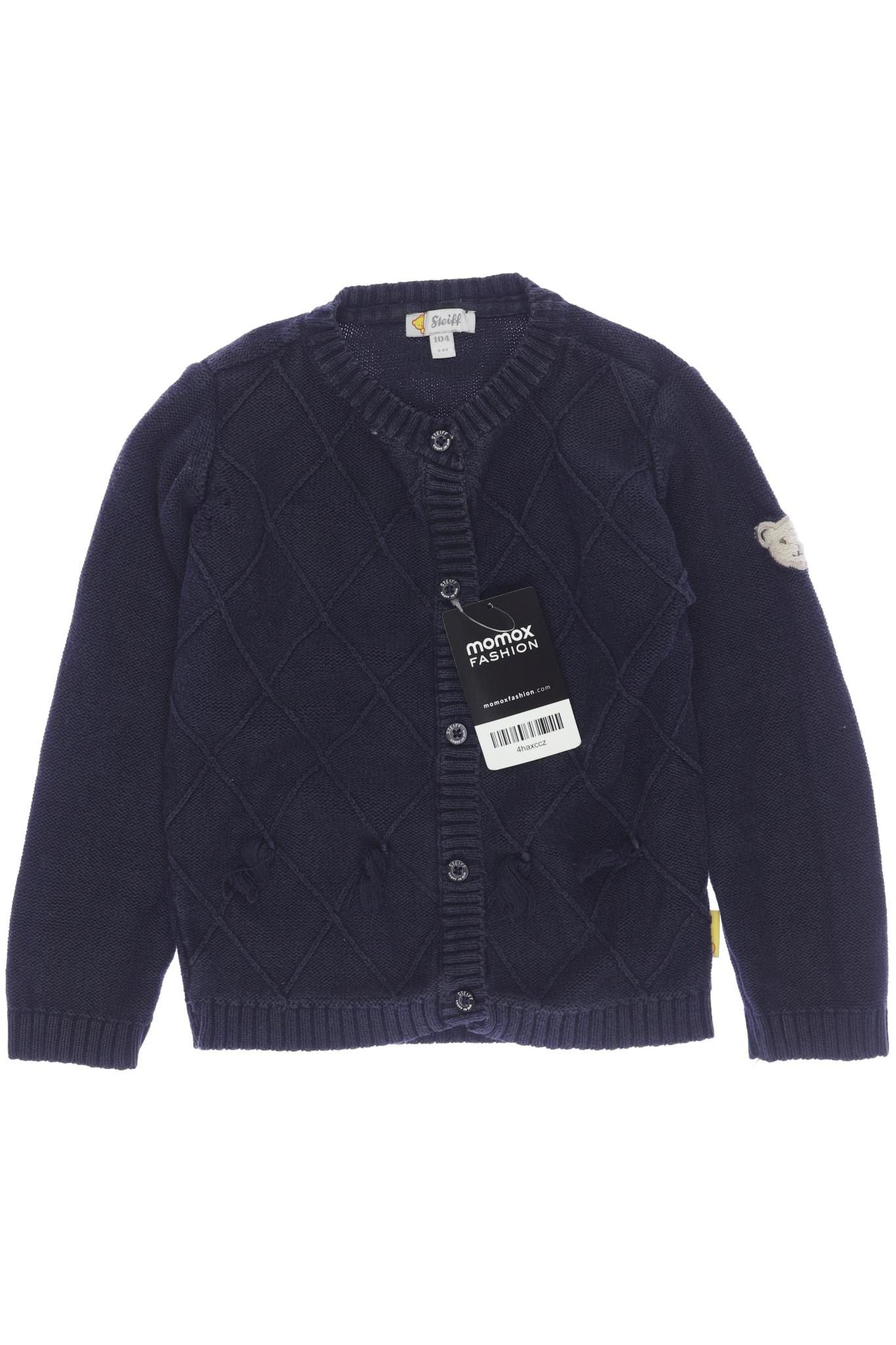 

Steiff Damen Strickjacke, marineblau, Gr. 104