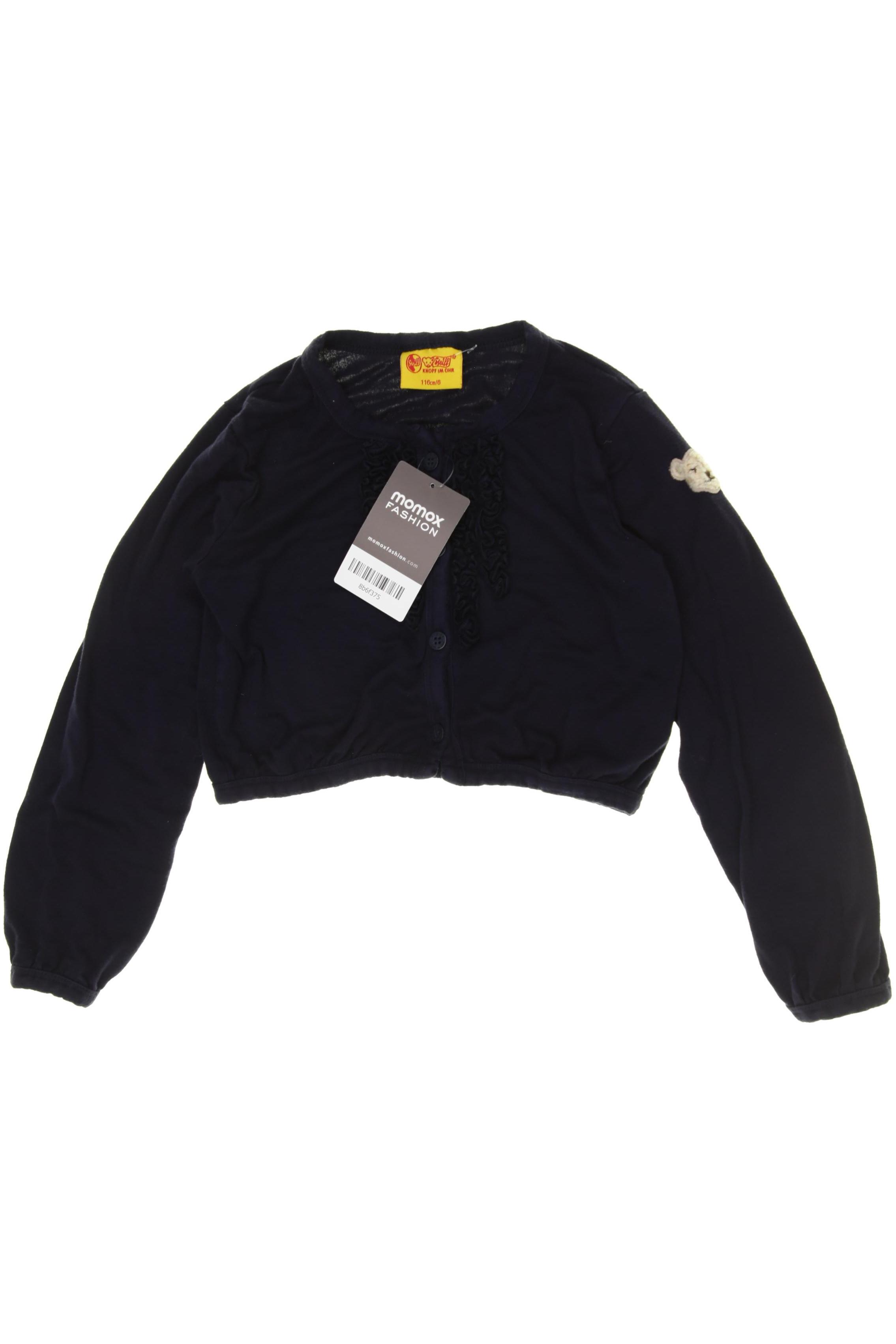

Steiff Damen Strickjacke, blau, Gr. 116